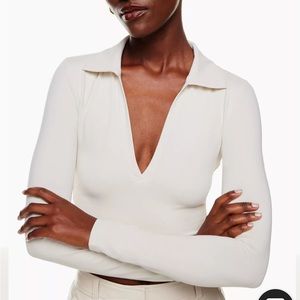 ARITZIA ● Babaton Contour Polo Top